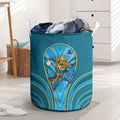 Gold Coast Titans Rugby Mascot Laundry Basket Australian Rugby Culture - Tribal Inspired Warrior Titan