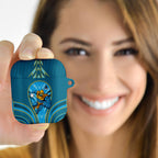 Gold Coast Titans Rugby Mascot AirPods Case Australian Rugby Culture - Tribal Inspired Warrior Titan