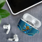 Gold Coast Titans Rugby Mascot AirPods Case Australian Rugby Culture - Tribal Inspired Warrior Titan
