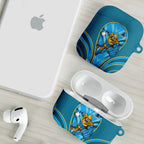 Gold Coast Titans Rugby Mascot AirPods Case Australian Rugby Culture - Tribal Inspired Warrior Titan
