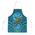 Gold Coast Titans Rugby Mascot Apron Australian Rugby Culture - Tribal Inspired Warrior Titan