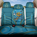 Gold Coast Titans Rugby Mascot Back Car Seat Cover Australian Rugby Culture - Tribal Inspired Warrior Titan