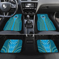 Gold Coast Titans Rugby Mascot Car Mats Australian Rugby Culture - Tribal Inspired Warrior Titan