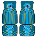 Gold Coast Titans Rugby Mascot Car Mats Australian Rugby Culture - Tribal Inspired Warrior Titan