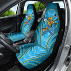 Gold Coast Titans Rugby Mascot Car Seat Cover Australian Rugby Culture - Tribal Inspired Warrior Titan