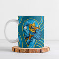 Gold Coast Titans Rugby Mascot Ceramic Mug Australian Rugby Culture - Tribal Inspired Warrior Titan