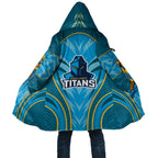 Gold Coast Titans Rugby Mascot Cloak Australian Rugby Culture - Tribal Inspired Warrior Titan