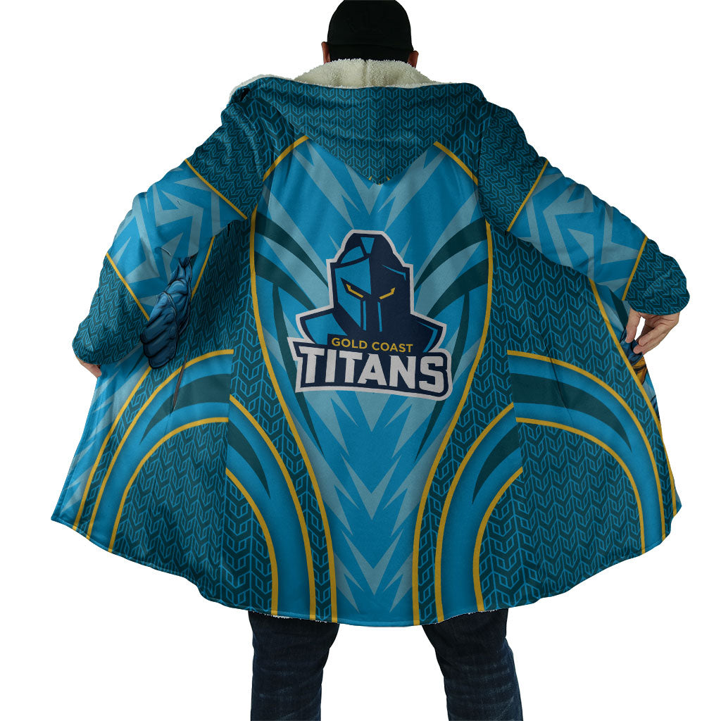 Gold Coast Titans Rugby Mascot Cloak Australian Rugby Culture - Tribal Inspired Warrior Titan