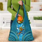 Gold Coast Titans Rugby Mascot Grocery Bag Australian Rugby Culture - Tribal Inspired Warrior Titan
