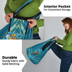 Gold Coast Titans Rugby Mascot Grocery Bag Australian Rugby Culture - Tribal Inspired Warrior Titan