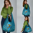 Gold Coast Titans Rugby Mascot Grocery Bag Australian Rugby Culture - Tribal Inspired Warrior Titan