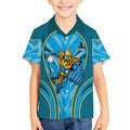 Gold Coast Titans Rugby Mascot Kid Hawaiian Shirt Australian Rugby Culture - Tribal Inspired Warrior Titan