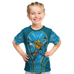 Gold Coast Titans Rugby Mascot Kid T Shirt Australian Rugby Culture - Tribal Inspired Warrior Titan