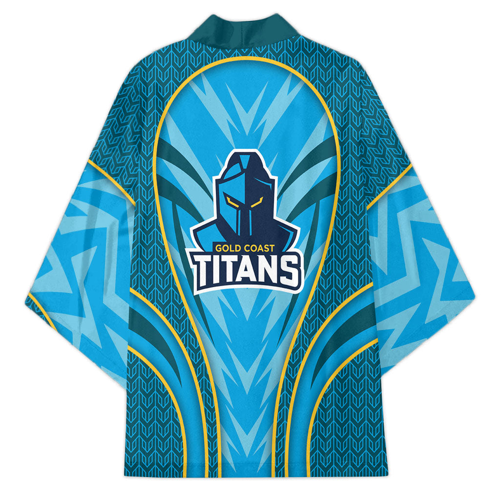 Gold Coast Titans Rugby Mascot Kimono Australian Rugby Culture - Tribal Inspired Warrior Titan