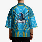 Gold Coast Titans Rugby Mascot Kimono Australian Rugby Culture - Tribal Inspired Warrior Titan
