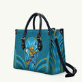 Gold Coast Titans Rugby Mascot Leather Bag Australian Rugby Culture - Tribal Inspired Warrior Titan