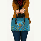 Gold Coast Titans Rugby Mascot Leather Bag Australian Rugby Culture - Tribal Inspired Warrior Titan