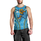 Gold Coast Titans Rugby Mascot Men Tank Top Australian Rugby Culture - Tribal Inspired Warrior Titan