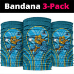Gold Coast Titans Rugby Mascot Neck Gaiter Australian Rugby Culture - Tribal Inspired Warrior Titan