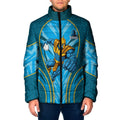 Gold Coast Titans Rugby Mascot Padded Jacket Australian Rugby Culture - Tribal Inspired Warrior Titan