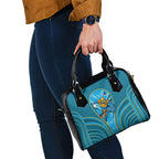 Gold Coast Titans Rugby Mascot Shoulder Handbag Australian Rugby Culture - Tribal Inspired Warrior Titan