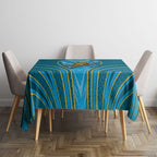 Gold Coast Titans Rugby Mascot Tablecloth Australian Rugby Culture - Tribal Inspired Warrior Titan
