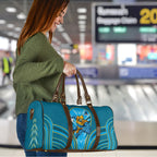 Gold Coast Titans Rugby Mascot Travel Bag Australian Rugby Culture - Tribal Inspired Warrior Titan