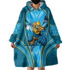 Gold Coast Titans Rugby Mascot Wearable Blanket Hoodie Australian Rugby Culture - Tribal Inspired Warrior Titan