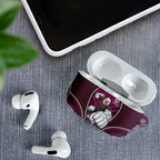 Manly Warringah Sea Eagles Rugby Mascot AirPods Case Australian Rugby Culture - Tribal Inspired Eagle