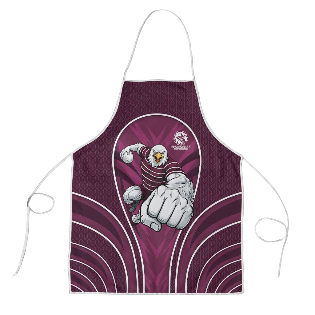 Manly Warringah Sea Eagles Rugby Mascot Apron Australian Rugby Culture - Tribal Inspired Eagle