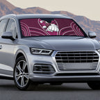 Manly Warringah Sea Eagles Rugby Mascot Auto Sun Shade Australian Rugby Culture - Tribal Inspired Eagle
