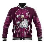 Manly Warringah Sea Eagles Rugby Mascot Baseball Jacket Australian Rugby Culture - Tribal Inspired Eagle