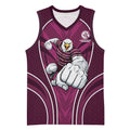 Manly Warringah Sea Eagles Rugby Mascot Basketball Jersey Australian Rugby Culture - Tribal Inspired Eagle