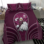 Manly Warringah Sea Eagles Rugby Mascot Bedding Set Australian Rugby Culture - Tribal Inspired Eagle