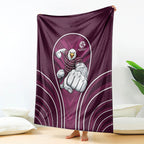 Manly Warringah Sea Eagles Rugby Mascot Blanket Australian Rugby Culture - Tribal Inspired Eagle