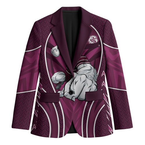 Manly Warringah Sea Eagles Rugby Mascot Blazer Australian Rugby Culture - Tribal Inspired Eagle