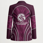 Manly Warringah Sea Eagles Rugby Mascot Blazer Australian Rugby Culture - Tribal Inspired Eagle