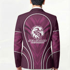 Manly Warringah Sea Eagles Rugby Mascot Blazer Australian Rugby Culture - Tribal Inspired Eagle