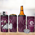 Manly Warringah Sea Eagles Rugby Mascot 4 in 1 Can Cooler Tumbler Australian Rugby Culture - Tribal Inspired Eagle