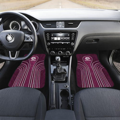 Manly Warringah Sea Eagles Rugby Mascot Car Mats Australian Rugby Culture - Tribal Inspired Eagle