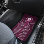 Manly Warringah Sea Eagles Rugby Mascot Car Mats Australian Rugby Culture - Tribal Inspired Eagle