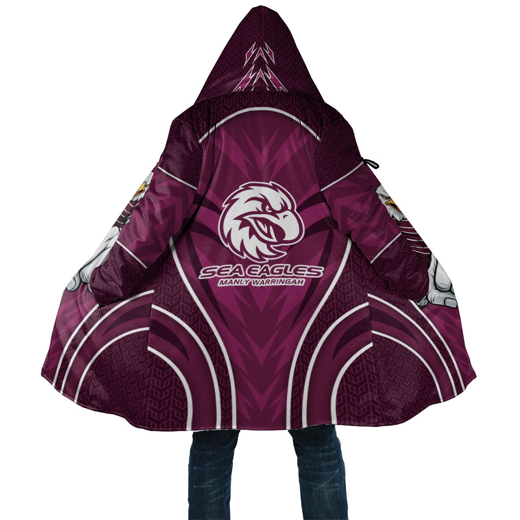 Manly Warringah Sea Eagles Rugby Mascot Cloak Australian Rugby Culture - Tribal Inspired Eagle