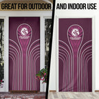 Manly Warringah Sea Eagles Rugby Mascot Door Cover Australian Rugby Culture - Tribal Inspired Eagle
