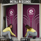 Manly Warringah Sea Eagles Rugby Mascot Door Cover Australian Rugby Culture - Tribal Inspired Eagle