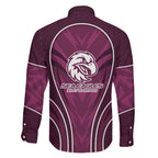 Manly Warringah Sea Eagles Rugby Mascot Family Matching Mermaid Dress and Hawaiian Shirt Australian Rugby Culture - Tribal Inspired Eagle