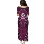 Manly Warringah Sea Eagles Rugby Mascot Family Matching Puletasi and Hawaiian Shirt Australian Rugby Culture - Tribal Inspired Eagle