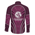 Manly Warringah Sea Eagles Rugby Mascot Family Matching Tank Maxi Dress and Hawaiian Shirt Australian Rugby Culture - Tribal Inspired Eagle