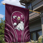 Manly Warringah Sea Eagles Rugby Mascot Garden Flag Australian Rugby Culture - Tribal Inspired Eagle