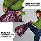 Manly Warringah Sea Eagles Rugby Mascot Grocery Bag Australian Rugby Culture - Tribal Inspired Eagle