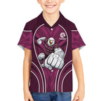 Manly Warringah Sea Eagles Rugby Mascot Hawaiian Shirt Australian Rugby Culture - Tribal Inspired Eagle